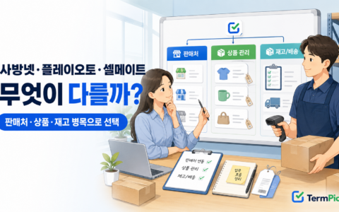사방넷 플레이오토 셀메이트 비교 선택 기준을 확인하는 온라인 쇼핑몰 운영자