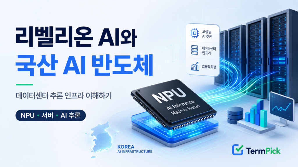 리벨리온 AI 국산 AI 반도체와 데이터센터 추론 인프라 구조